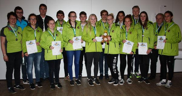 Mannschaft Finale Bezirksjugendscheibe 2017