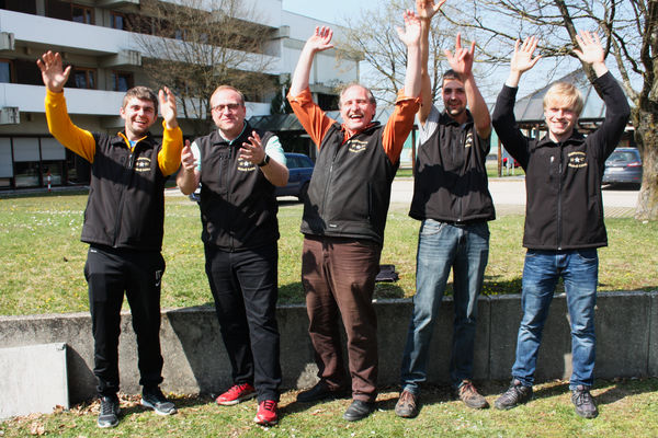 Tading nach dem Aufstieg in die Bayernliga